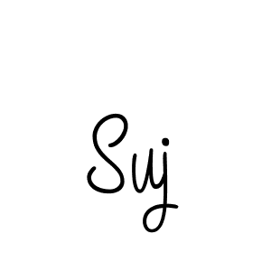 Create a beautiful signature design for name Suj. With this signature (Angelique-Rose-font-FFP) fonts, you can make a handwritten signature for free. Suj signature style 5 images and pictures png