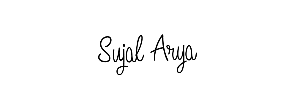 if you are searching for the best signature style for your name Sujal Arya. so please give up your signature search. here we have designed multiple signature styles  using Angelique-Rose-font-FFP. Sujal Arya signature style 5 images and pictures png