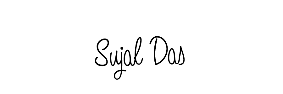 Sujal Das stylish signature style. Best Handwritten Sign (Angelique-Rose-font-FFP) for my name. Handwritten Signature Collection Ideas for my name Sujal Das. Sujal Das signature style 5 images and pictures png