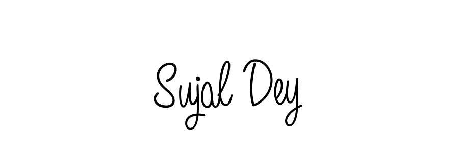 Make a beautiful signature design for name Sujal Dey. With this signature (Angelique-Rose-font-FFP) style, you can create a handwritten signature for free. Sujal Dey signature style 5 images and pictures png