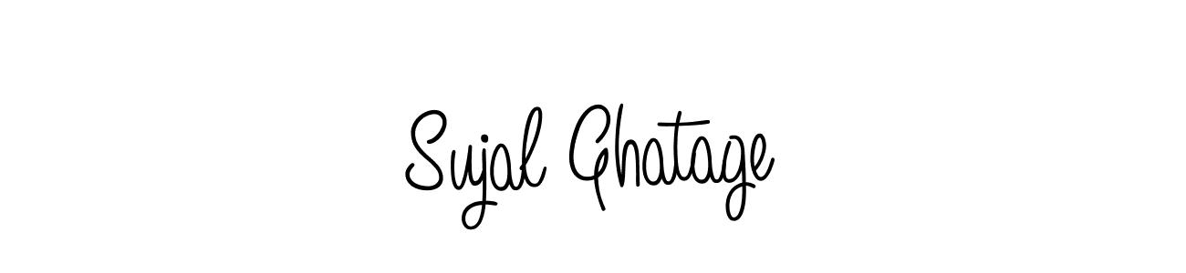 Also we have Sujal Ghatage name is the best signature style. Create professional handwritten signature collection using Angelique-Rose-font-FFP autograph style. Sujal Ghatage signature style 5 images and pictures png