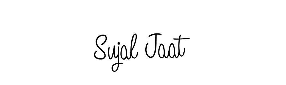 Make a beautiful signature design for name Sujal Jaat. With this signature (Angelique-Rose-font-FFP) style, you can create a handwritten signature for free. Sujal Jaat signature style 5 images and pictures png