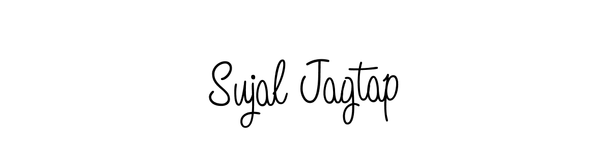 Design your own signature with our free online signature maker. With this signature software, you can create a handwritten (Angelique-Rose-font-FFP) signature for name Sujal Jagtap. Sujal Jagtap signature style 5 images and pictures png