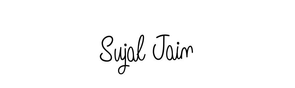 How to make Sujal Jain signature? Angelique-Rose-font-FFP is a professional autograph style. Create handwritten signature for Sujal Jain name. Sujal Jain signature style 5 images and pictures png