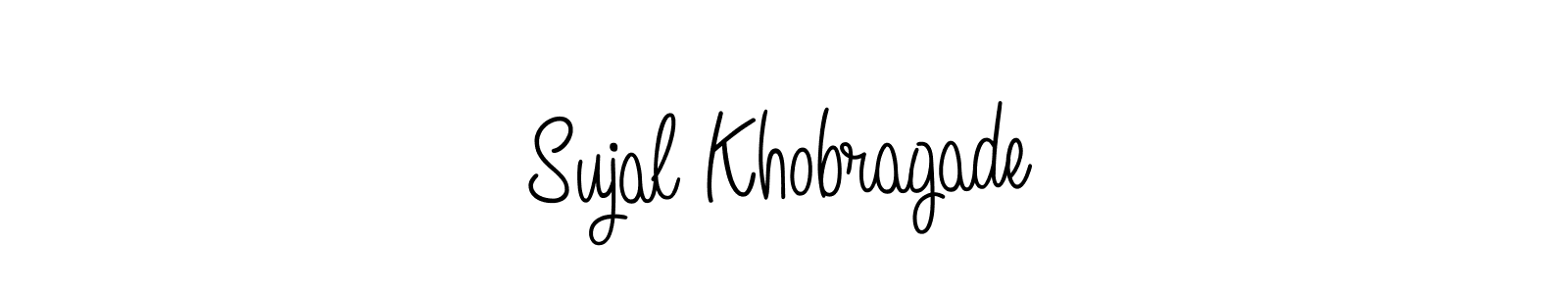 Also we have Sujal Khobragade name is the best signature style. Create professional handwritten signature collection using Angelique-Rose-font-FFP autograph style. Sujal Khobragade signature style 5 images and pictures png