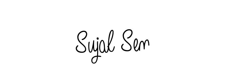 How to Draw Sujal Sen signature style? Angelique-Rose-font-FFP is a latest design signature styles for name Sujal Sen. Sujal Sen signature style 5 images and pictures png