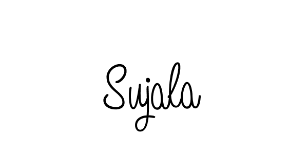 How to make Sujala signature? Angelique-Rose-font-FFP is a professional autograph style. Create handwritten signature for Sujala name. Sujala signature style 5 images and pictures png