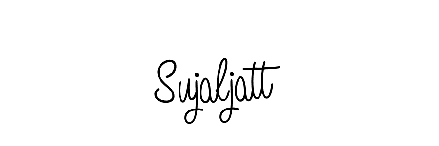 How to make Sujaljatt signature? Angelique-Rose-font-FFP is a professional autograph style. Create handwritten signature for Sujaljatt name. Sujaljatt signature style 5 images and pictures png