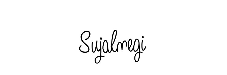 Sujalnegi stylish signature style. Best Handwritten Sign (Angelique-Rose-font-FFP) for my name. Handwritten Signature Collection Ideas for my name Sujalnegi. Sujalnegi signature style 5 images and pictures png