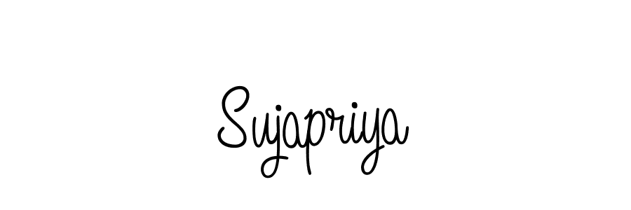 Also we have Sujapriya name is the best signature style. Create professional handwritten signature collection using Angelique-Rose-font-FFP autograph style. Sujapriya signature style 5 images and pictures png