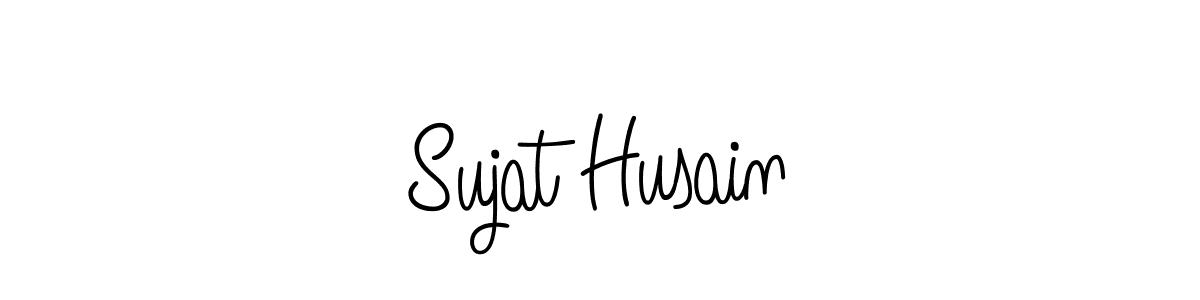 Create a beautiful signature design for name Sujat Husain. With this signature (Angelique-Rose-font-FFP) fonts, you can make a handwritten signature for free. Sujat Husain signature style 5 images and pictures png