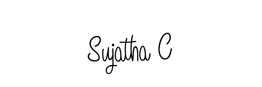 Similarly Angelique-Rose-font-FFP is the best handwritten signature design. Signature creator online .You can use it as an online autograph creator for name Sujatha C. Sujatha C signature style 5 images and pictures png