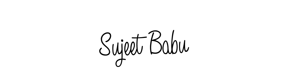 Make a short Sujeet Babu signature style. Manage your documents anywhere anytime using Angelique-Rose-font-FFP. Create and add eSignatures, submit forms, share and send files easily. Sujeet Babu signature style 5 images and pictures png