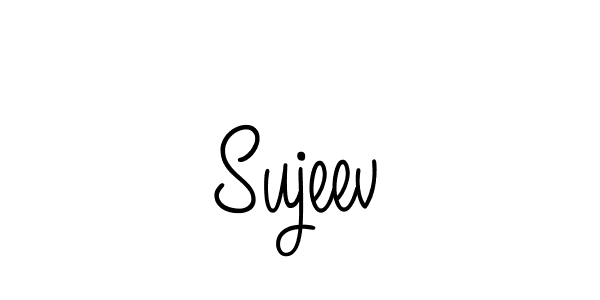 Design your own signature with our free online signature maker. With this signature software, you can create a handwritten (Angelique-Rose-font-FFP) signature for name Sujeev. Sujeev signature style 5 images and pictures png