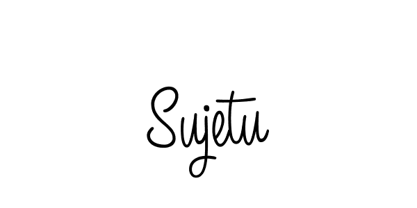 The best way (Angelique-Rose-font-FFP) to make a short signature is to pick only two or three words in your name. The name Sujetu include a total of six letters. For converting this name. Sujetu signature style 5 images and pictures png