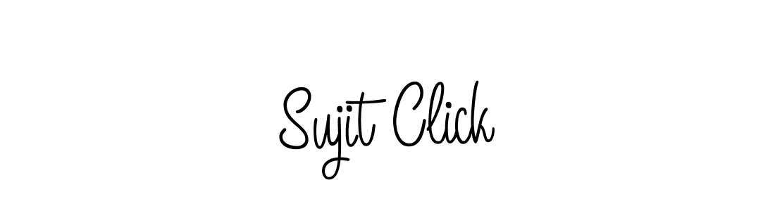 Sujit Click stylish signature style. Best Handwritten Sign (Angelique-Rose-font-FFP) for my name. Handwritten Signature Collection Ideas for my name Sujit Click. Sujit Click signature style 5 images and pictures png