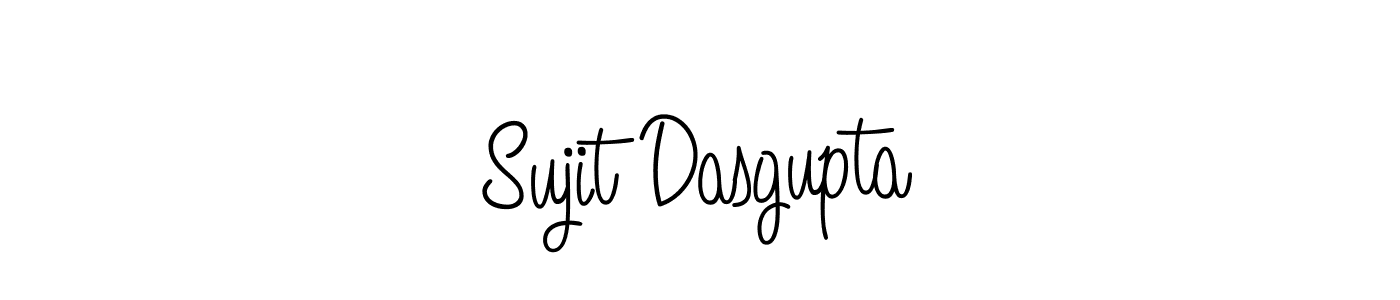 Make a beautiful signature design for name Sujit Dasgupta. With this signature (Angelique-Rose-font-FFP) style, you can create a handwritten signature for free. Sujit Dasgupta signature style 5 images and pictures png