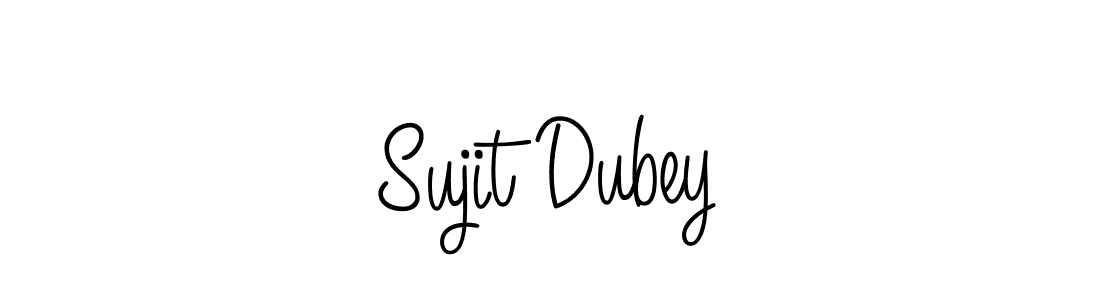 Angelique-Rose-font-FFP is a professional signature style that is perfect for those who want to add a touch of class to their signature. It is also a great choice for those who want to make their signature more unique. Get Sujit Dubey name to fancy signature for free. Sujit Dubey signature style 5 images and pictures png