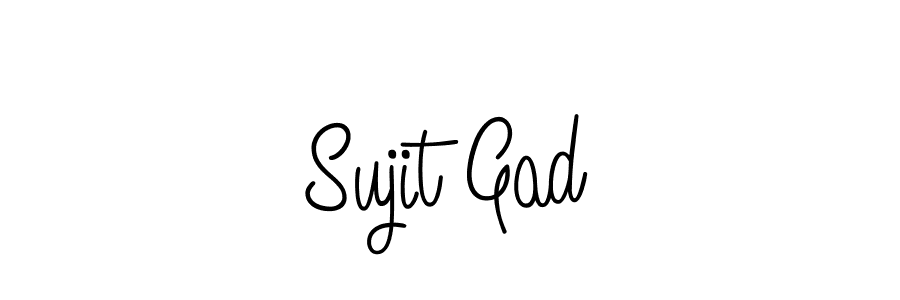 Also we have Sujit Gad name is the best signature style. Create professional handwritten signature collection using Angelique-Rose-font-FFP autograph style. Sujit Gad signature style 5 images and pictures png