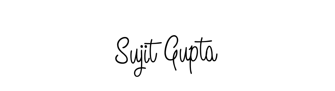 How to Draw Sujit Gupta signature style? Angelique-Rose-font-FFP is a latest design signature styles for name Sujit Gupta. Sujit Gupta signature style 5 images and pictures png