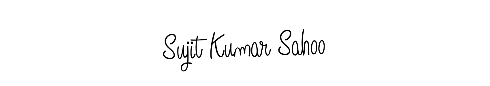 Sujit Kumar Sahoo stylish signature style. Best Handwritten Sign (Angelique-Rose-font-FFP) for my name. Handwritten Signature Collection Ideas for my name Sujit Kumar Sahoo. Sujit Kumar Sahoo signature style 5 images and pictures png