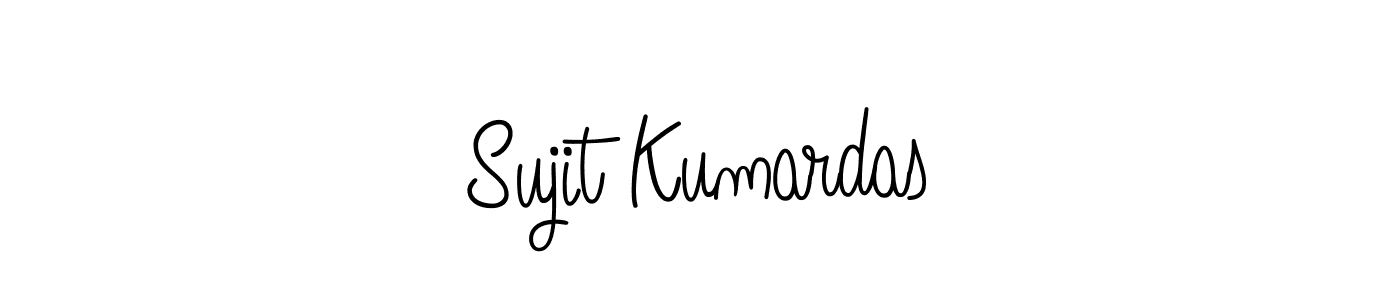 Design your own signature with our free online signature maker. With this signature software, you can create a handwritten (Angelique-Rose-font-FFP) signature for name Sujit Kumardas. Sujit Kumardas signature style 5 images and pictures png