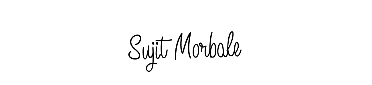 Also we have Sujit Morbale name is the best signature style. Create professional handwritten signature collection using Angelique-Rose-font-FFP autograph style. Sujit Morbale signature style 5 images and pictures png