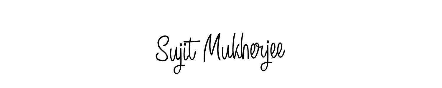 Design your own signature with our free online signature maker. With this signature software, you can create a handwritten (Angelique-Rose-font-FFP) signature for name Sujit Mukherjee. Sujit Mukherjee signature style 5 images and pictures png