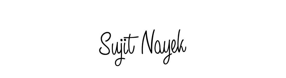 Create a beautiful signature design for name Sujit Nayek. With this signature (Angelique-Rose-font-FFP) fonts, you can make a handwritten signature for free. Sujit Nayek signature style 5 images and pictures png