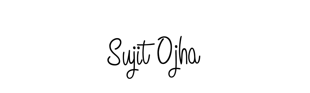 Design your own signature with our free online signature maker. With this signature software, you can create a handwritten (Angelique-Rose-font-FFP) signature for name Sujit Ojha. Sujit Ojha signature style 5 images and pictures png