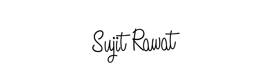 Design your own signature with our free online signature maker. With this signature software, you can create a handwritten (Angelique-Rose-font-FFP) signature for name Sujit Rawat. Sujit Rawat signature style 5 images and pictures png