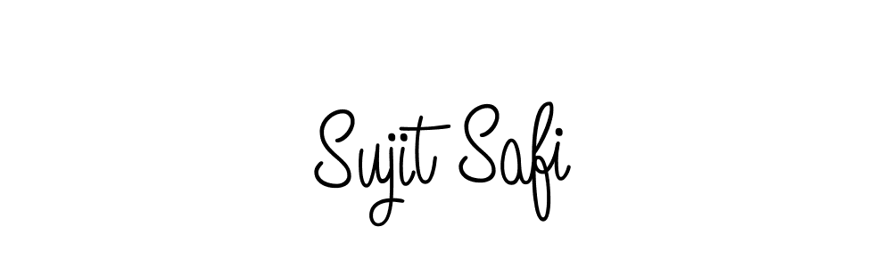 How to make Sujit Safi name signature. Use Angelique-Rose-font-FFP style for creating short signs online. This is the latest handwritten sign. Sujit Safi signature style 5 images and pictures png
