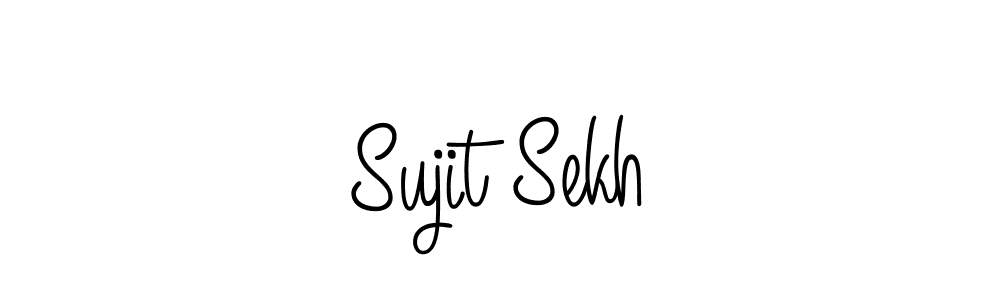 How to make Sujit Sekh signature? Angelique-Rose-font-FFP is a professional autograph style. Create handwritten signature for Sujit Sekh name. Sujit Sekh signature style 5 images and pictures png