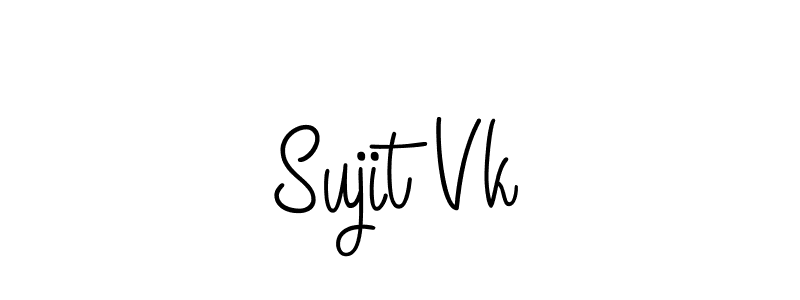 Make a short Sujit Vk signature style. Manage your documents anywhere anytime using Angelique-Rose-font-FFP. Create and add eSignatures, submit forms, share and send files easily. Sujit Vk signature style 5 images and pictures png