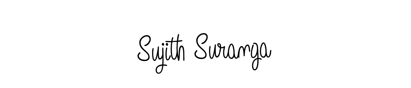 How to Draw Sujith Suranga signature style? Angelique-Rose-font-FFP is a latest design signature styles for name Sujith Suranga. Sujith Suranga signature style 5 images and pictures png