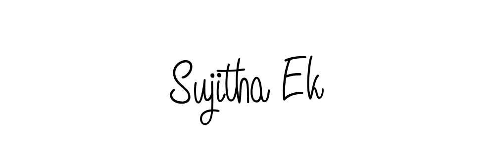 You can use this online signature creator to create a handwritten signature for the name Sujitha Ek. This is the best online autograph maker. Sujitha Ek signature style 5 images and pictures png