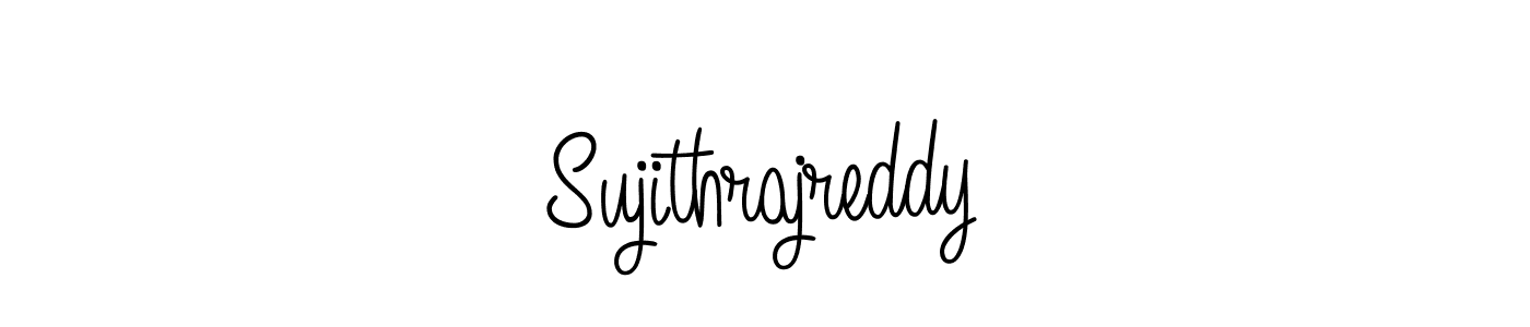 Create a beautiful signature design for name Sujithrajreddy. With this signature (Angelique-Rose-font-FFP) fonts, you can make a handwritten signature for free. Sujithrajreddy signature style 5 images and pictures png