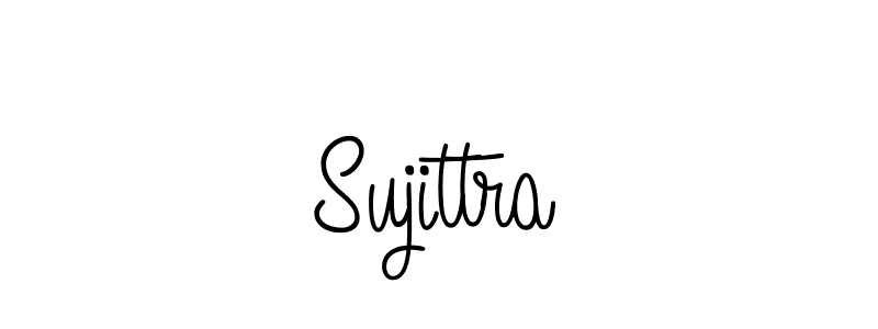 Sujittra stylish signature style. Best Handwritten Sign (Angelique-Rose-font-FFP) for my name. Handwritten Signature Collection Ideas for my name Sujittra. Sujittra signature style 5 images and pictures png