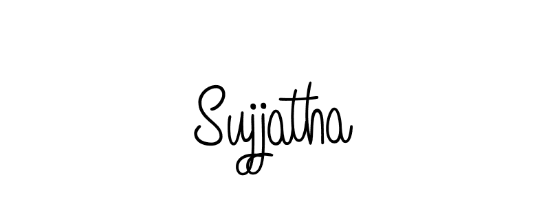 How to Draw Sujjatha signature style? Angelique-Rose-font-FFP is a latest design signature styles for name Sujjatha. Sujjatha signature style 5 images and pictures png