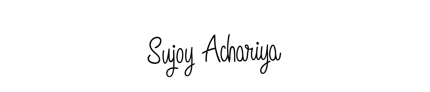 Also You can easily find your signature by using the search form. We will create Sujoy Achariya name handwritten signature images for you free of cost using Angelique-Rose-font-FFP sign style. Sujoy Achariya signature style 5 images and pictures png