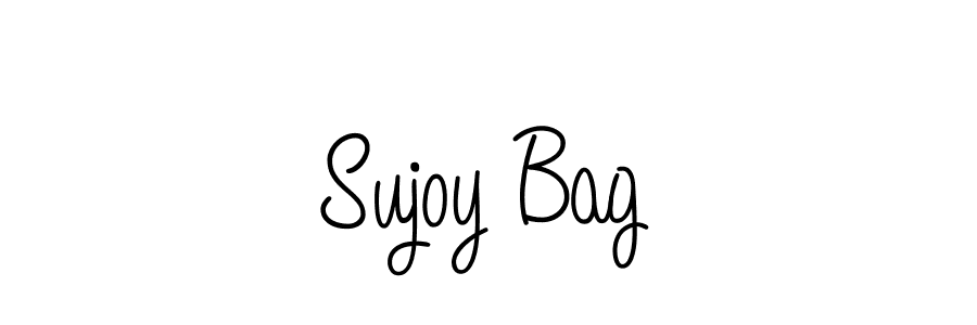 How to make Sujoy Bag name signature. Use Angelique-Rose-font-FFP style for creating short signs online. This is the latest handwritten sign. Sujoy Bag signature style 5 images and pictures png