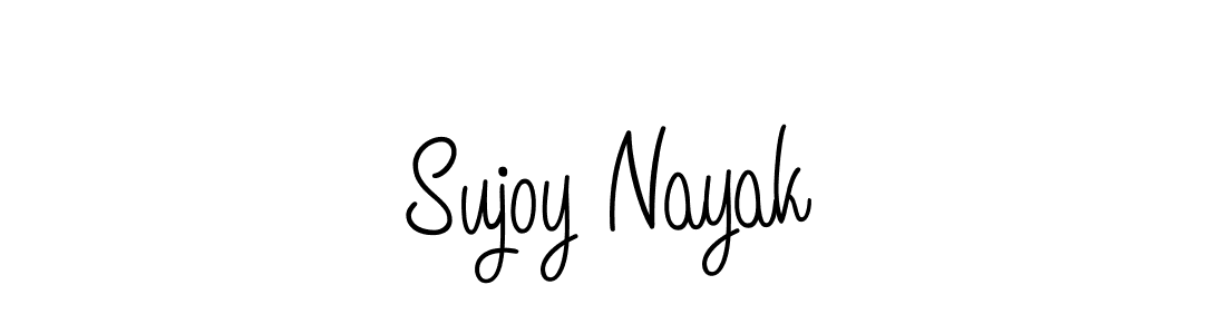 Sujoy Nayak stylish signature style. Best Handwritten Sign (Angelique-Rose-font-FFP) for my name. Handwritten Signature Collection Ideas for my name Sujoy Nayak. Sujoy Nayak signature style 5 images and pictures png
