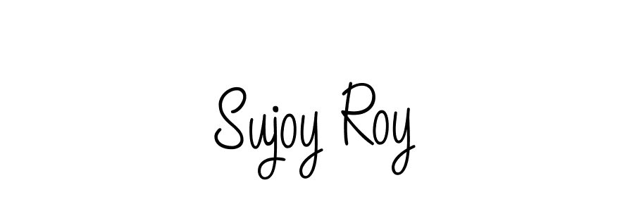 Make a beautiful signature design for name Sujoy Roy. With this signature (Angelique-Rose-font-FFP) style, you can create a handwritten signature for free. Sujoy Roy signature style 5 images and pictures png