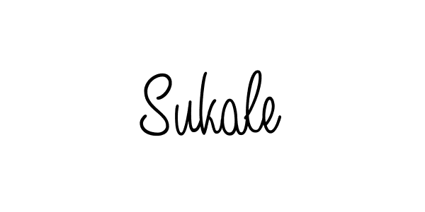 Design your own signature with our free online signature maker. With this signature software, you can create a handwritten (Angelique-Rose-font-FFP) signature for name Sukale. Sukale signature style 5 images and pictures png