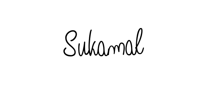 Best and Professional Signature Style for Sukamal. Angelique-Rose-font-FFP Best Signature Style Collection. Sukamal signature style 5 images and pictures png