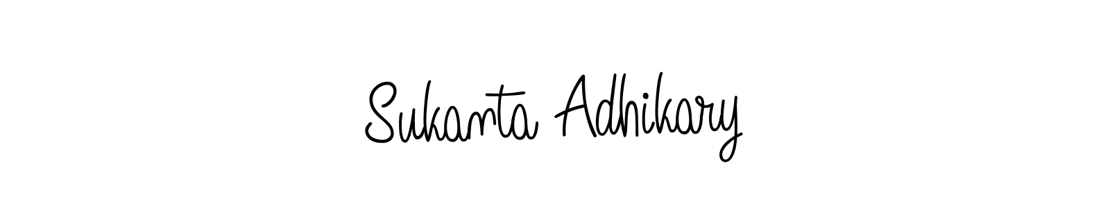 Once you've used our free online signature maker to create your best signature Angelique-Rose-font-FFP style, it's time to enjoy all of the benefits that Sukanta Adhikary name signing documents. Sukanta Adhikary signature style 5 images and pictures png