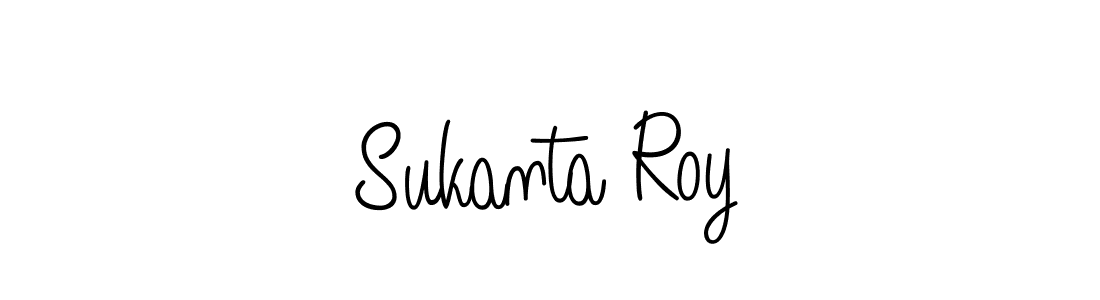 Design your own signature with our free online signature maker. With this signature software, you can create a handwritten (Angelique-Rose-font-FFP) signature for name Sukanta Roy. Sukanta Roy signature style 5 images and pictures png