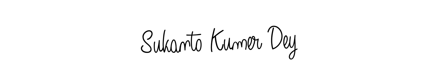 Create a beautiful signature design for name Sukanto Kumer Dey. With this signature (Angelique-Rose-font-FFP) fonts, you can make a handwritten signature for free. Sukanto Kumer Dey signature style 5 images and pictures png