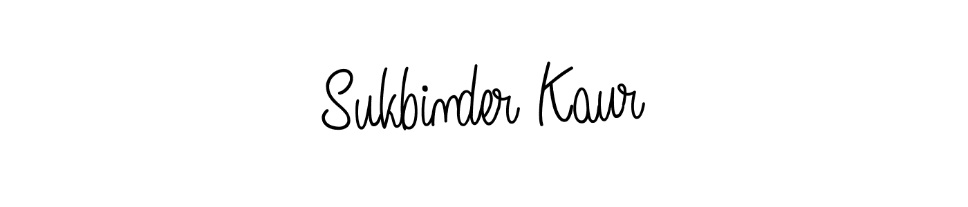 if you are searching for the best signature style for your name Sukbinder Kaur. so please give up your signature search. here we have designed multiple signature styles  using Angelique-Rose-font-FFP. Sukbinder Kaur signature style 5 images and pictures png