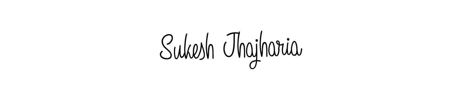 Sukesh Jhajharia stylish signature style. Best Handwritten Sign (Angelique-Rose-font-FFP) for my name. Handwritten Signature Collection Ideas for my name Sukesh Jhajharia. Sukesh Jhajharia signature style 5 images and pictures png